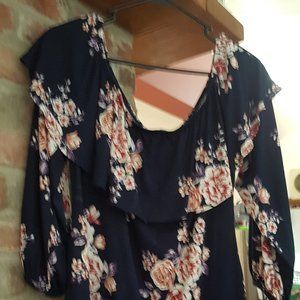 NWOT Off the Shoulder Knit Maternity Top